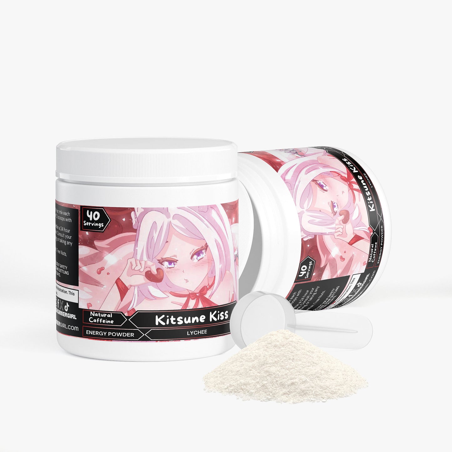 Akiyo Kumi - Kitsune Kiss Energy Powder (Lychee Splash Energy)