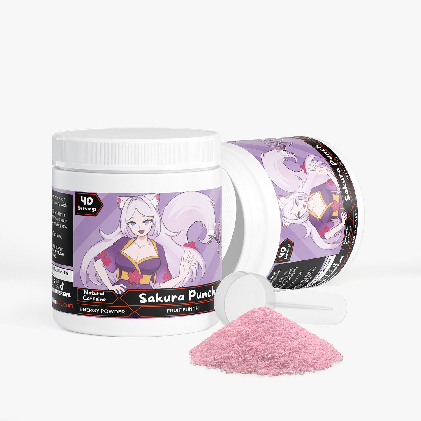 Akiyo Kumi - Sakura Punch Energy Powder (Fruit Punch)