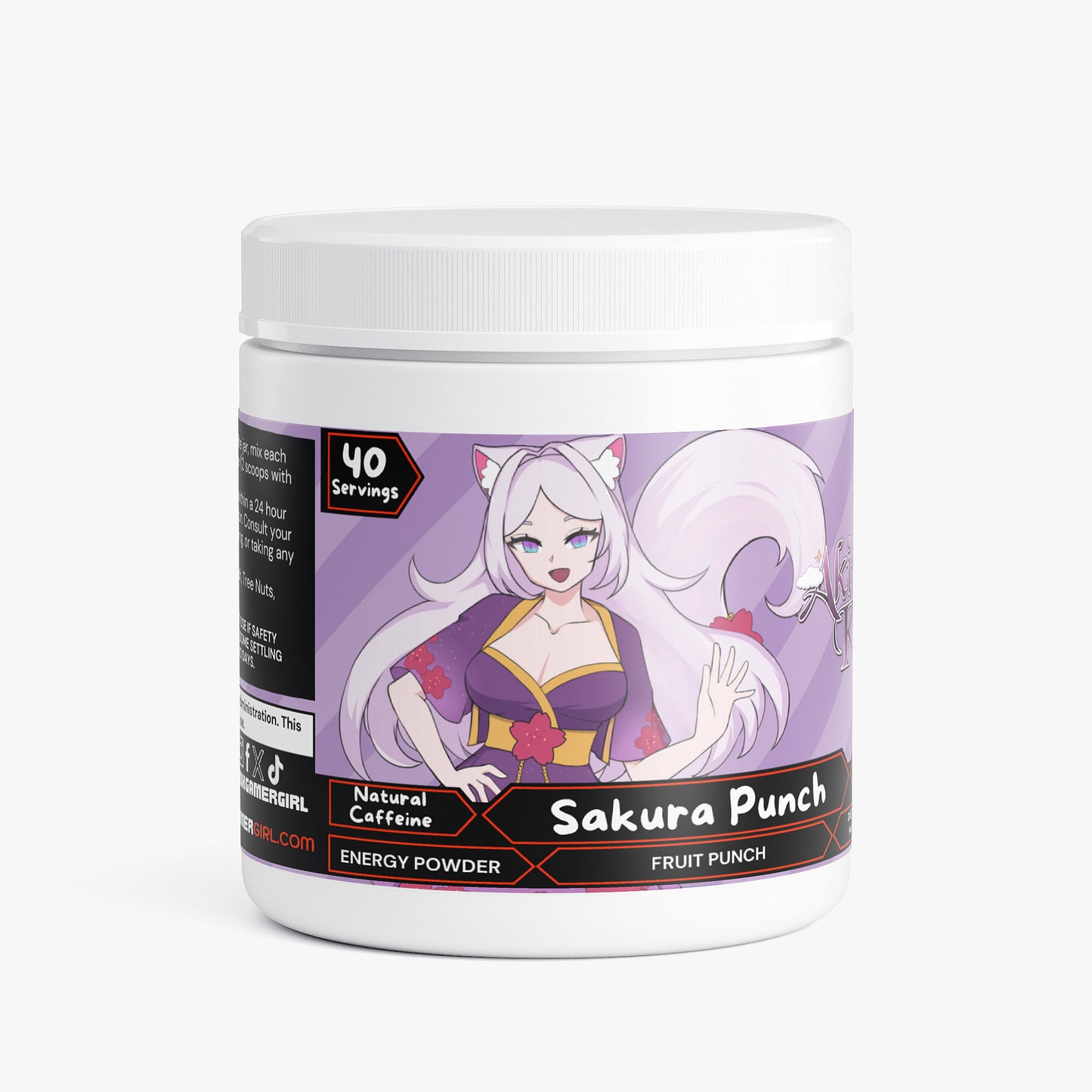 Akiyo Kumi - Sakura Punch Energy Powder (Fruit Punch)