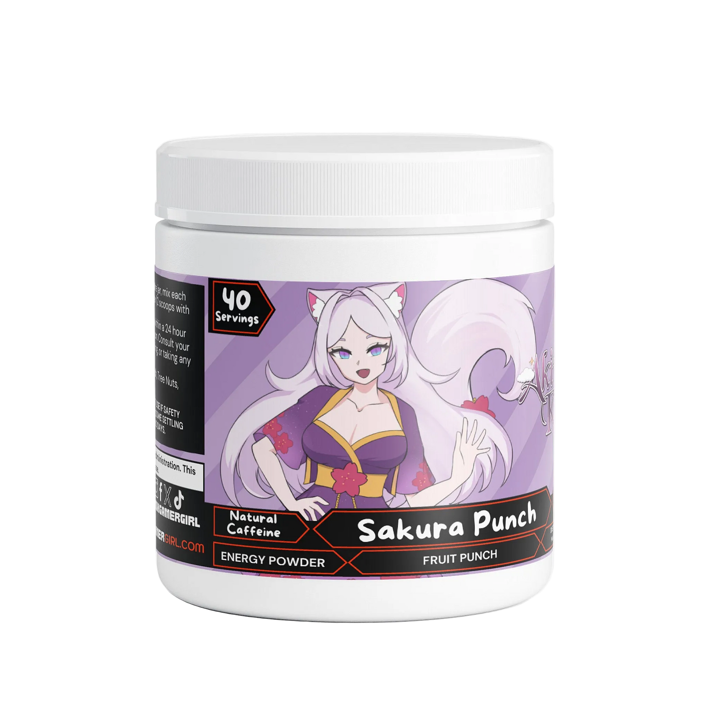 Akiyo Kumi - Sakura Punch Energy Powder (Fruit Punch)
