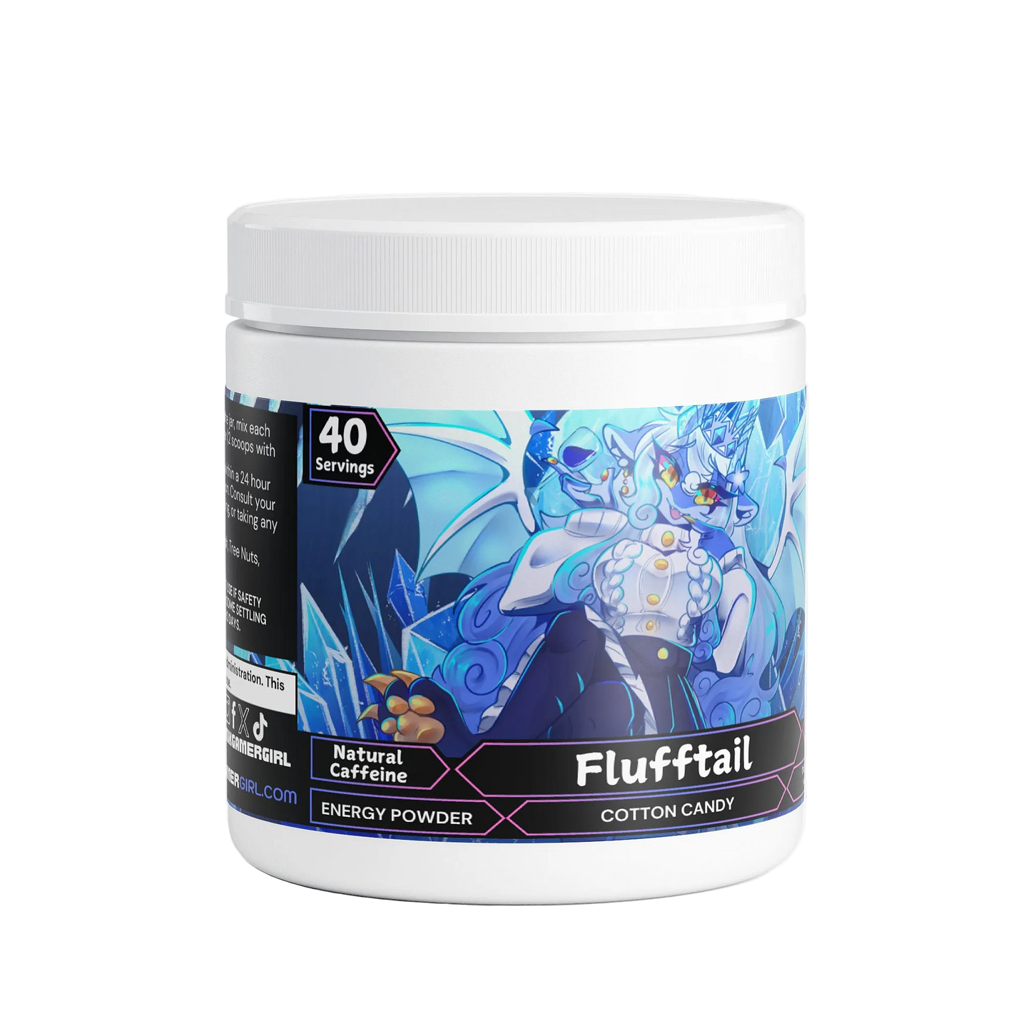 Snowylicious - Flufftail Energy Powder (Cotton Candy)