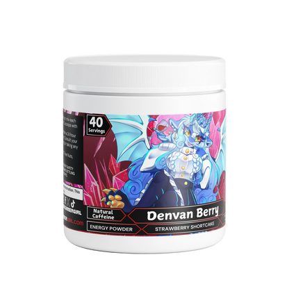 Snowylicious - Denvan Berry Energy Powder (Strawberry Shortcake)