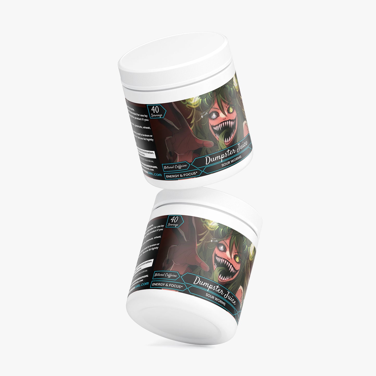Nyghtia - Dumpster Juice Focus Powder (Sour Worms)