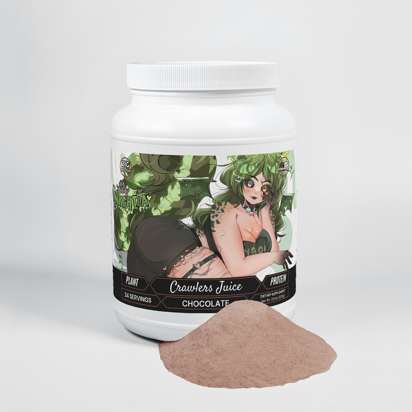 Nyghtia - Crawlers Juice Plant Protein (Chocolate)