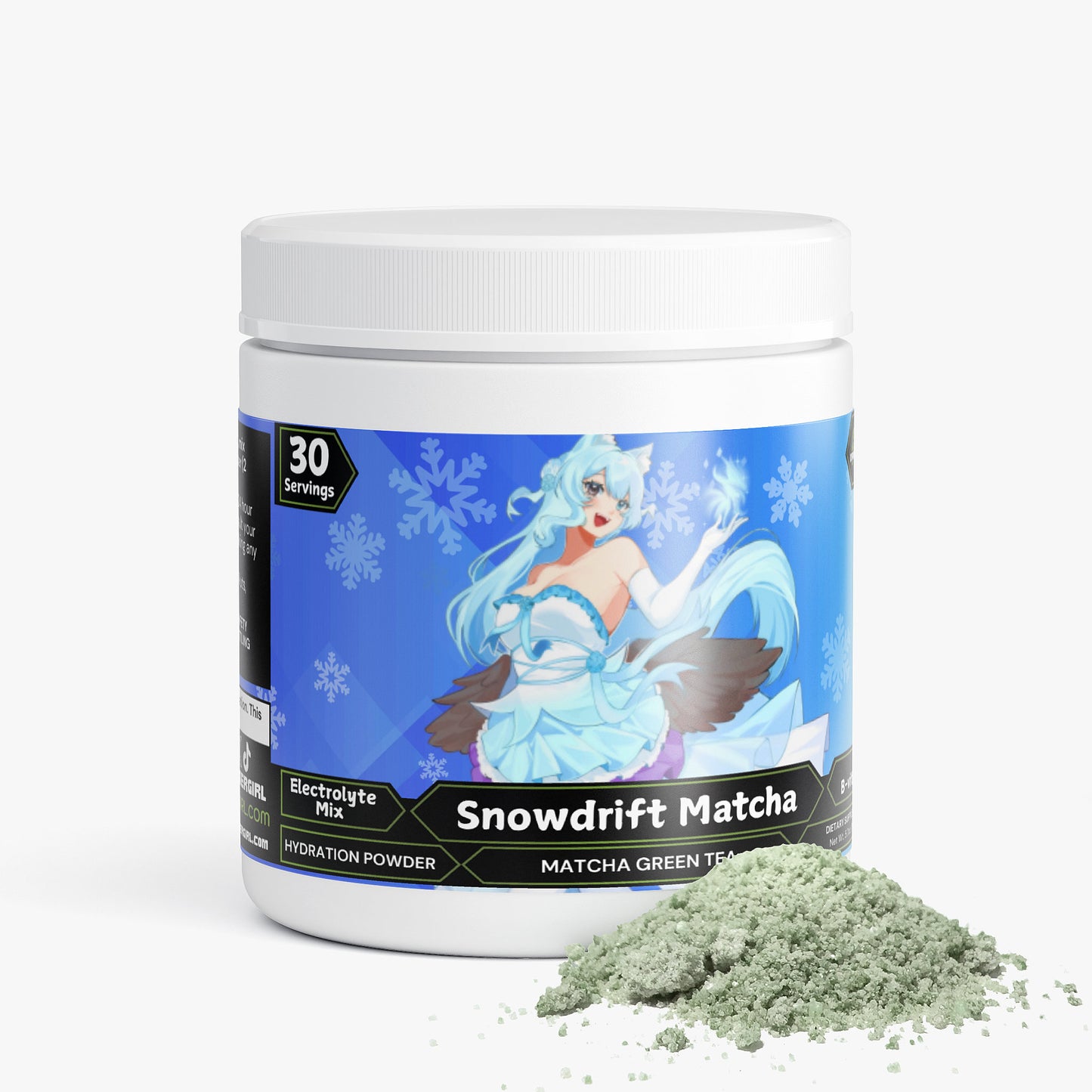 Whisp Mystic - Snowdrift Matcha Hydration Powder (Matcha Green Tea)