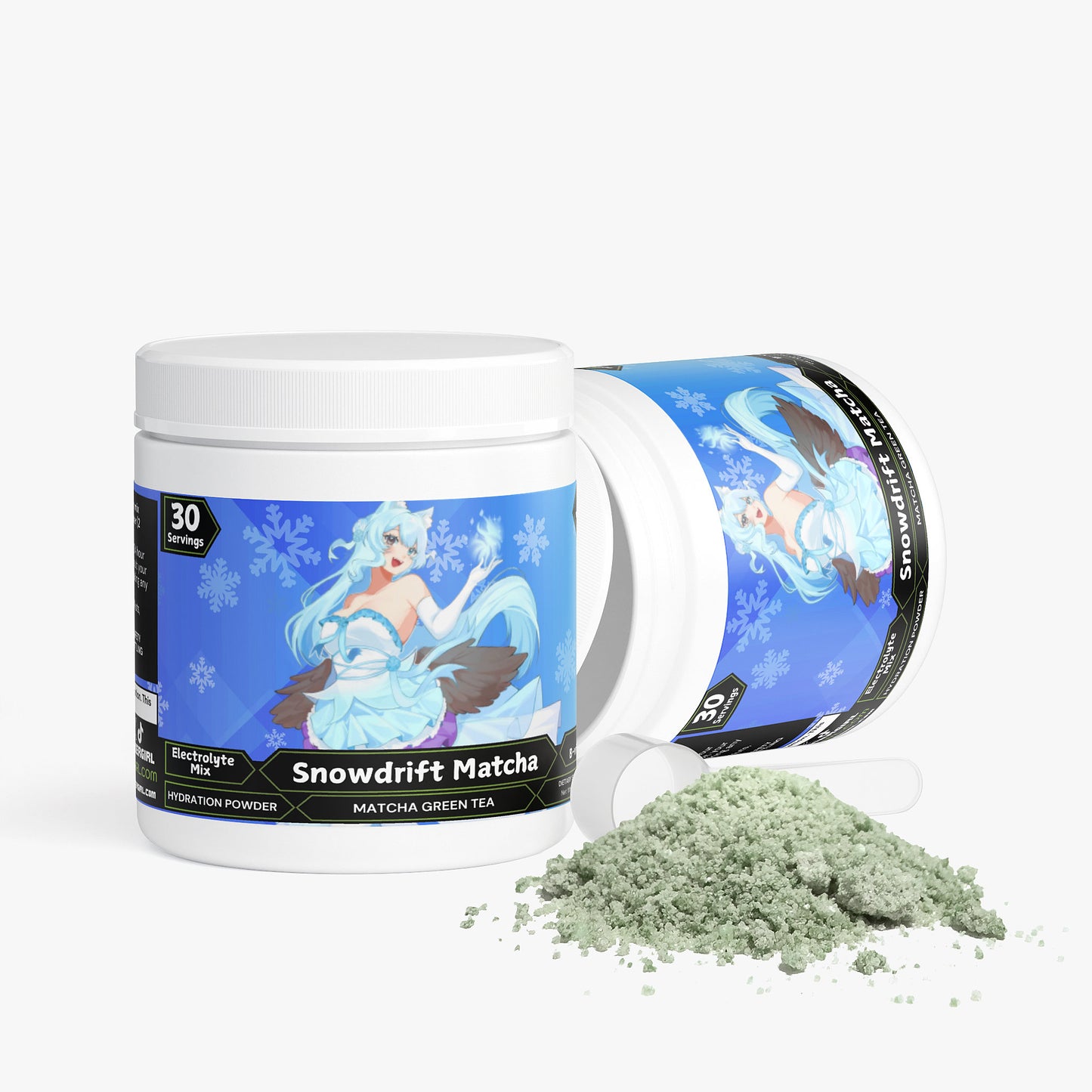 Whisp Mystic - Snowdrift Matcha Hydration Powder (Matcha Green Tea)