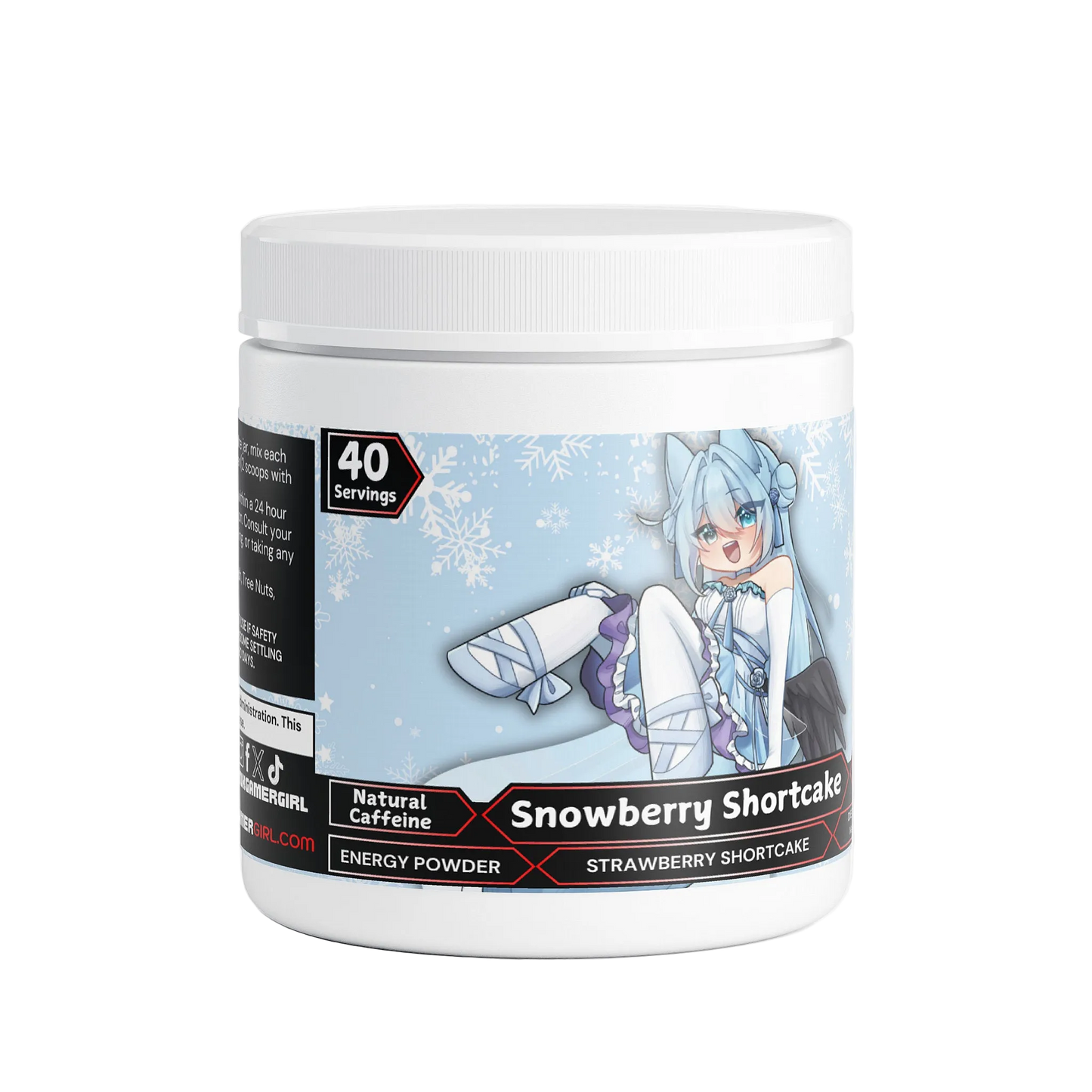 Whisp Mystic - Snowberry Shortcake Energy Powder (Strawberry Shortcake)