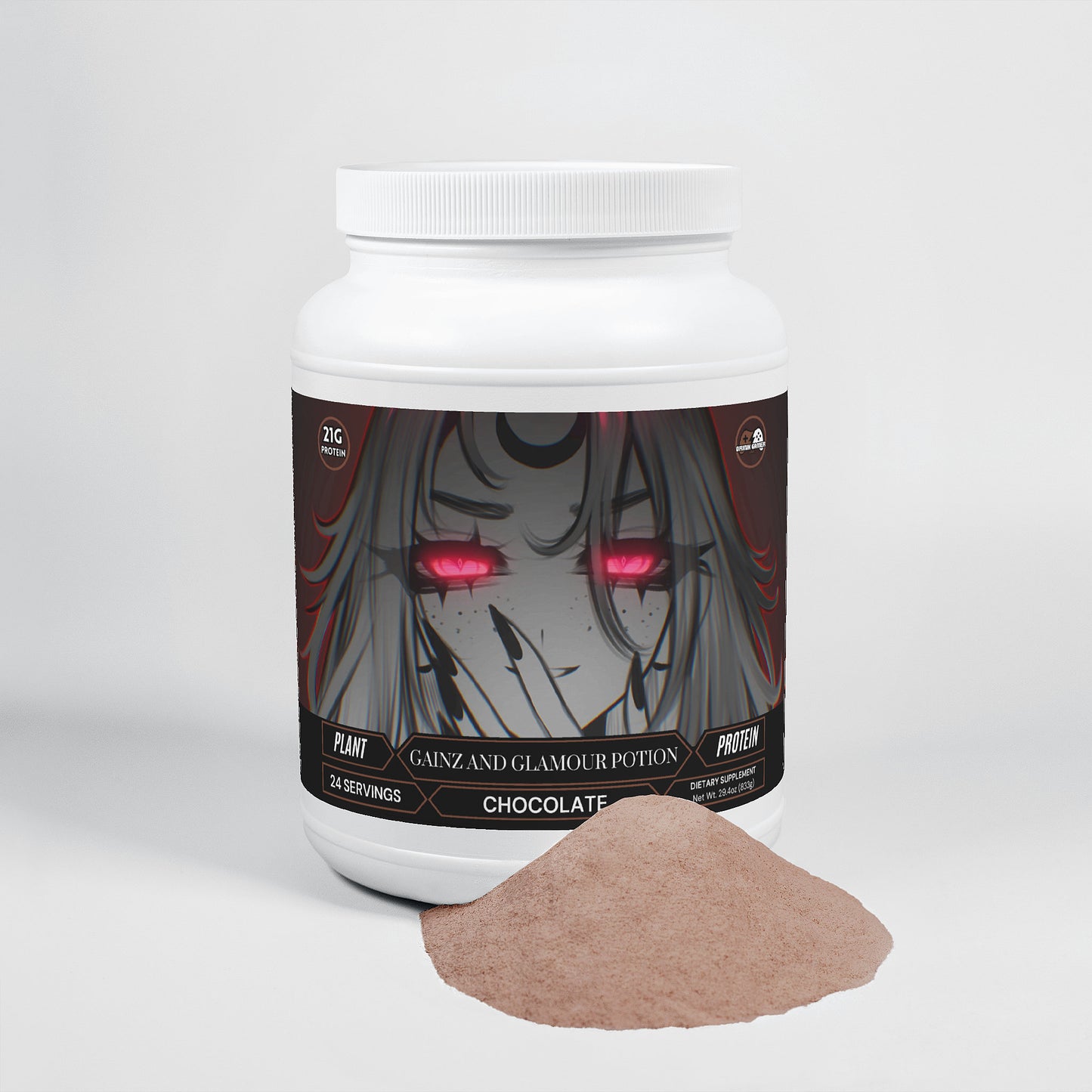 Witchy Tea Cup - Gainz and Glamour Potion Plant Protein (Chocolate)