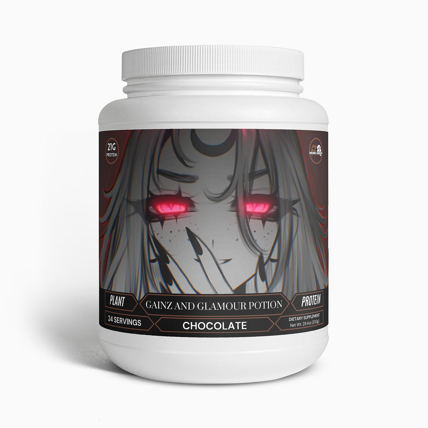 Witchy Tea Cup - Gainz and Glamour Potion Plant Protein (Chocolate)