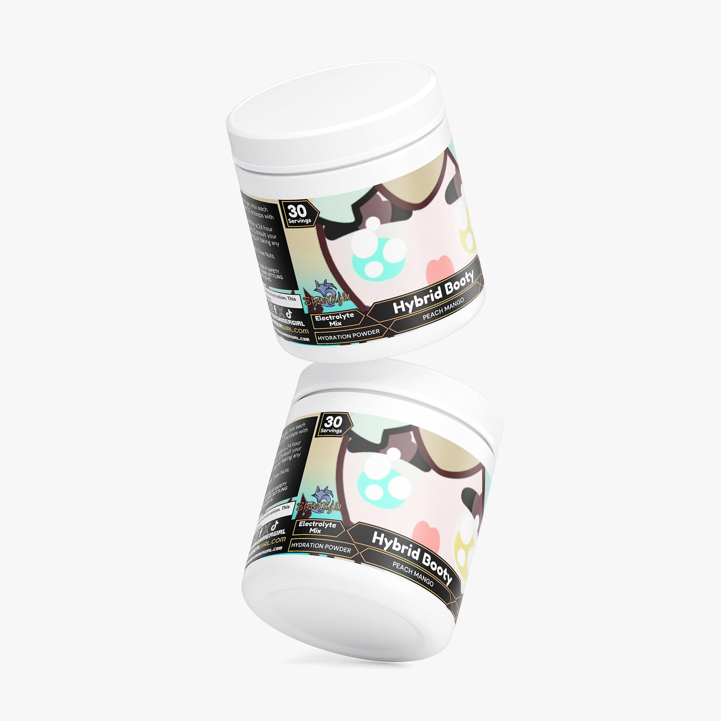 ElvieNight - Hybrid Booty Hydration Powder (Peach Mango)