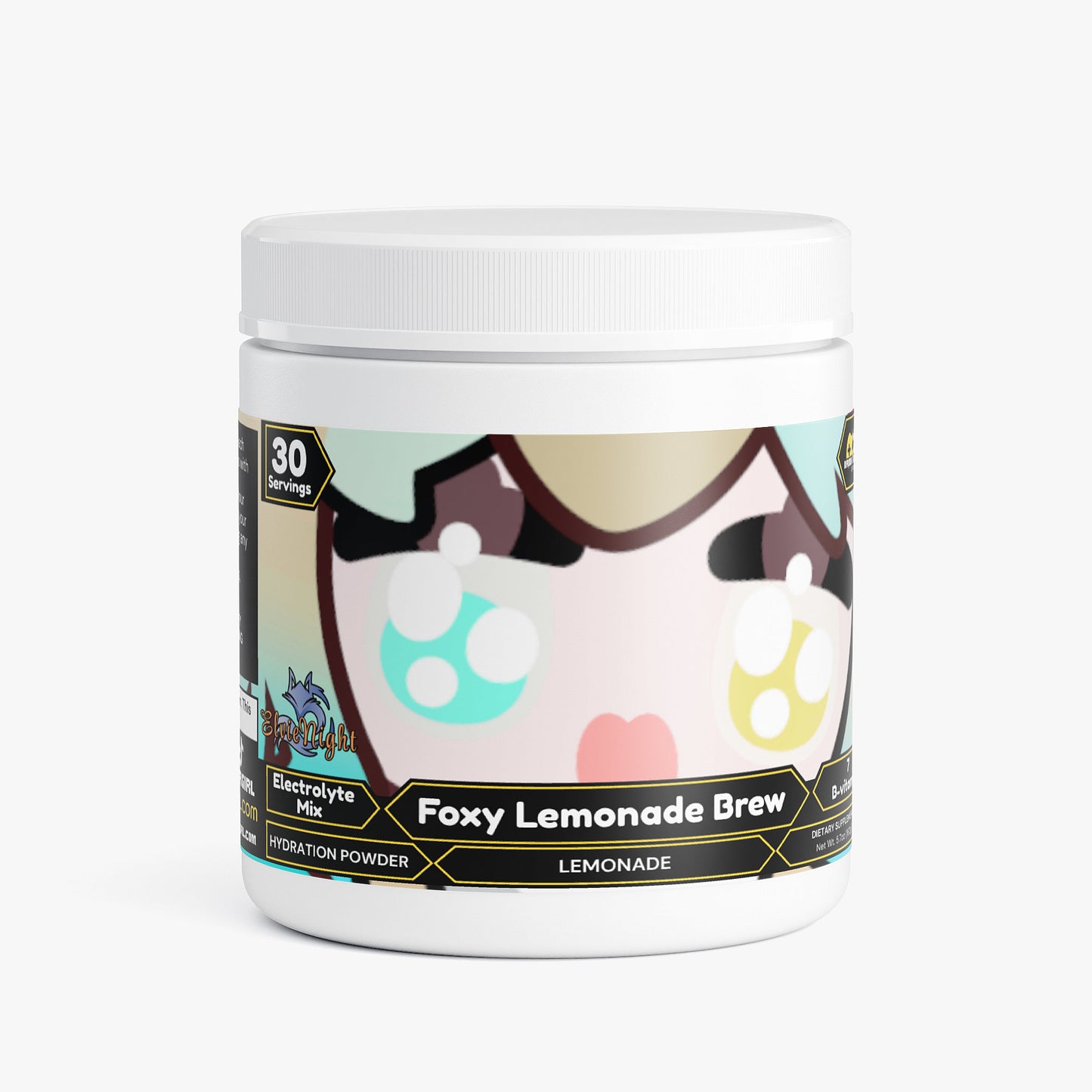 ElvieNight - Foxy Lemonade Brew Hydration Powder (Lemonade)