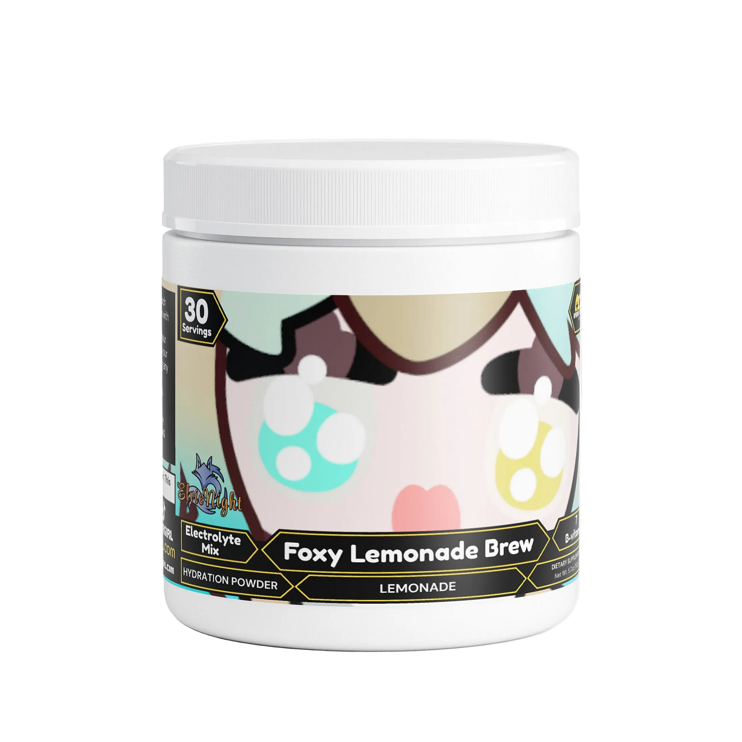 ElvieNight - Foxy Lemonade Brew Hydration Powder (Lemonade)