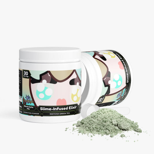 ElvieNight - Slime-infused Elixir Hydration Powder (Matcha Green Tea)