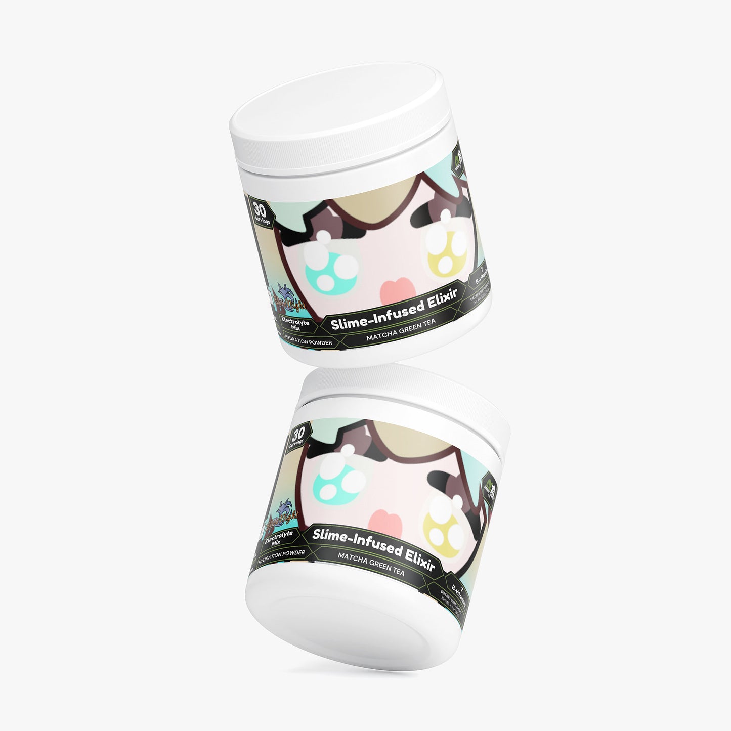 ElvieNight - Slime-infused Elixir Hydration Powder (Matcha Green Tea)