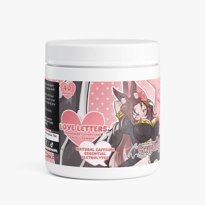 CrypticBunni - Love Letters Energy Powder (Strawberry Shortcake)