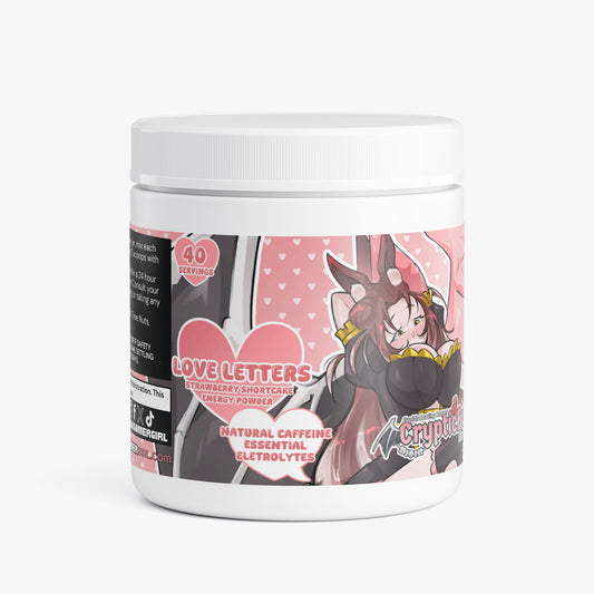 CrypticBunni - Love Letters Energy Powder (Strawberry Shortcake)