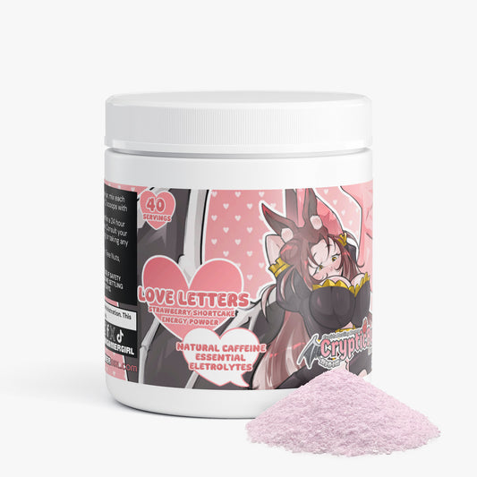 CrypticBunni - Love Letters Energy Powder (Strawberry Shortcake)