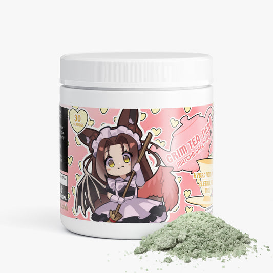 CrypticBunni - Grim Tea-per Hydration Powder (Matcha Green Tea)