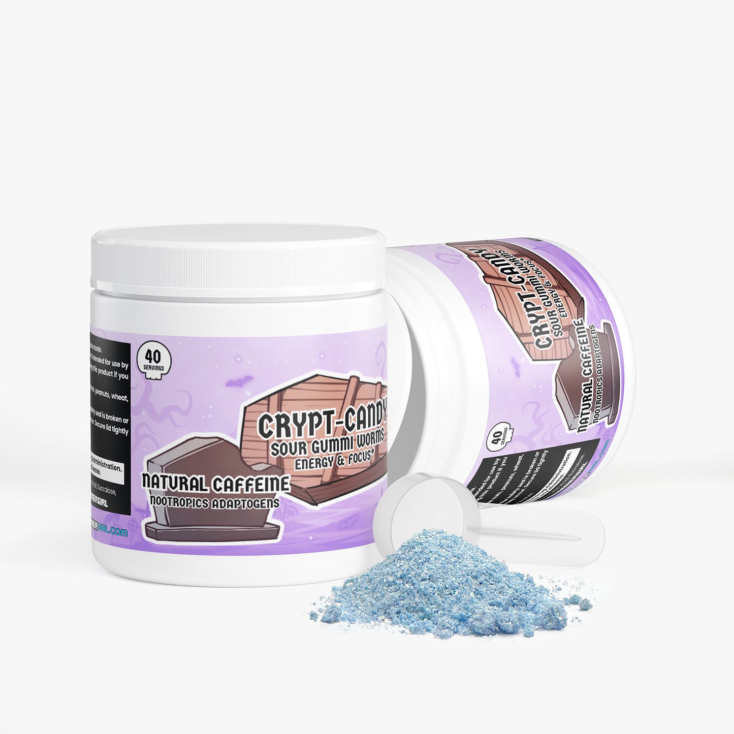 CrypticBunni - Crypt-Candy Focus Powder (Sour Worms)