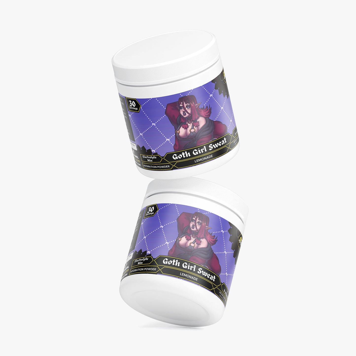 VooDoo Darlin - Goth Girl Sweat Hydration Powder (Lemonade)
