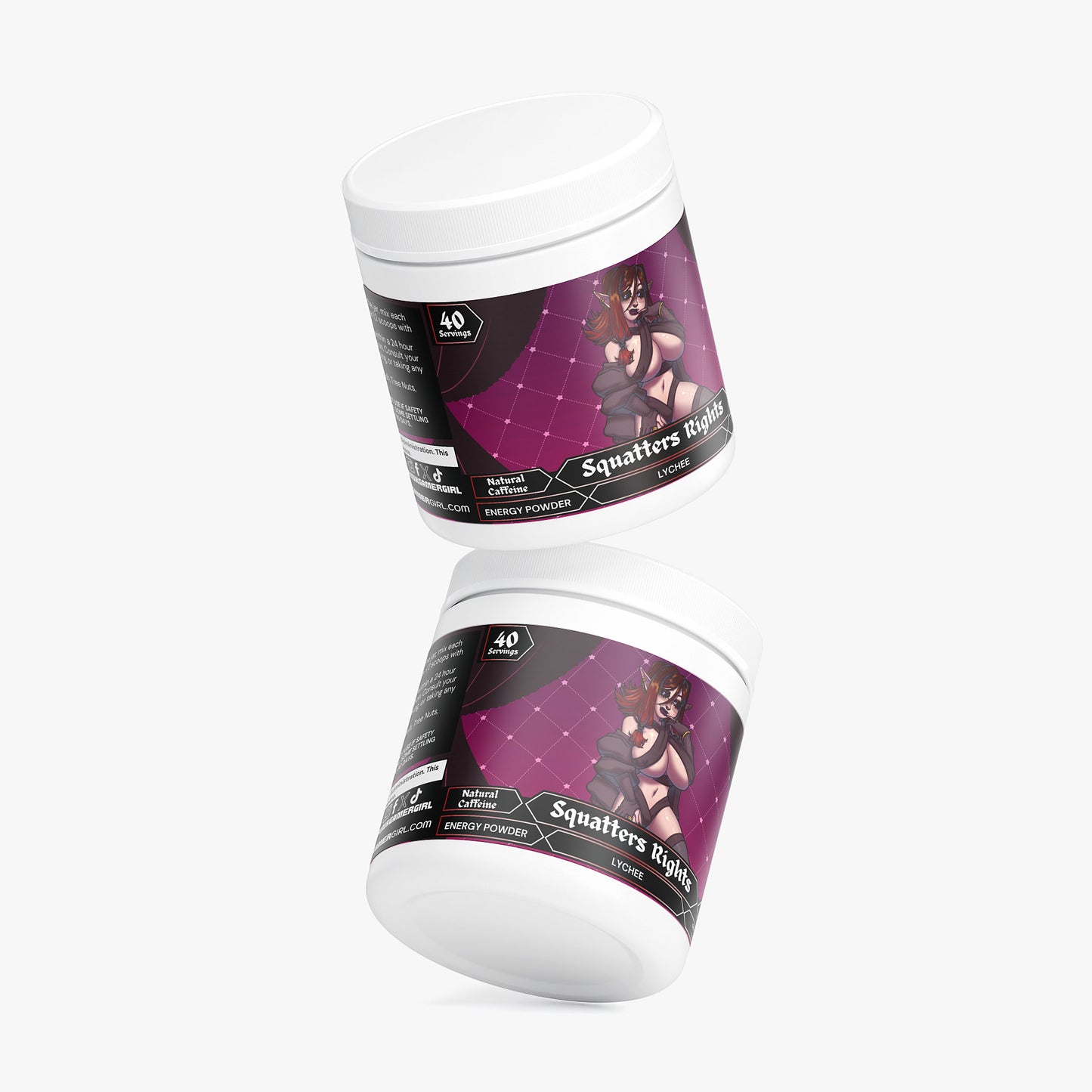 VooDoo Darlin - Squatters Rights Energy Powder (Lychee Splash Energy)