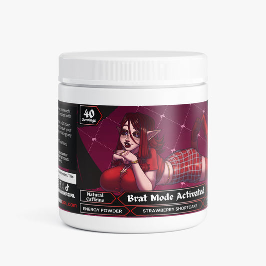 VooDoo Darlin - Brat Mode Activated Energy Powder (Strawberry Shortcake)