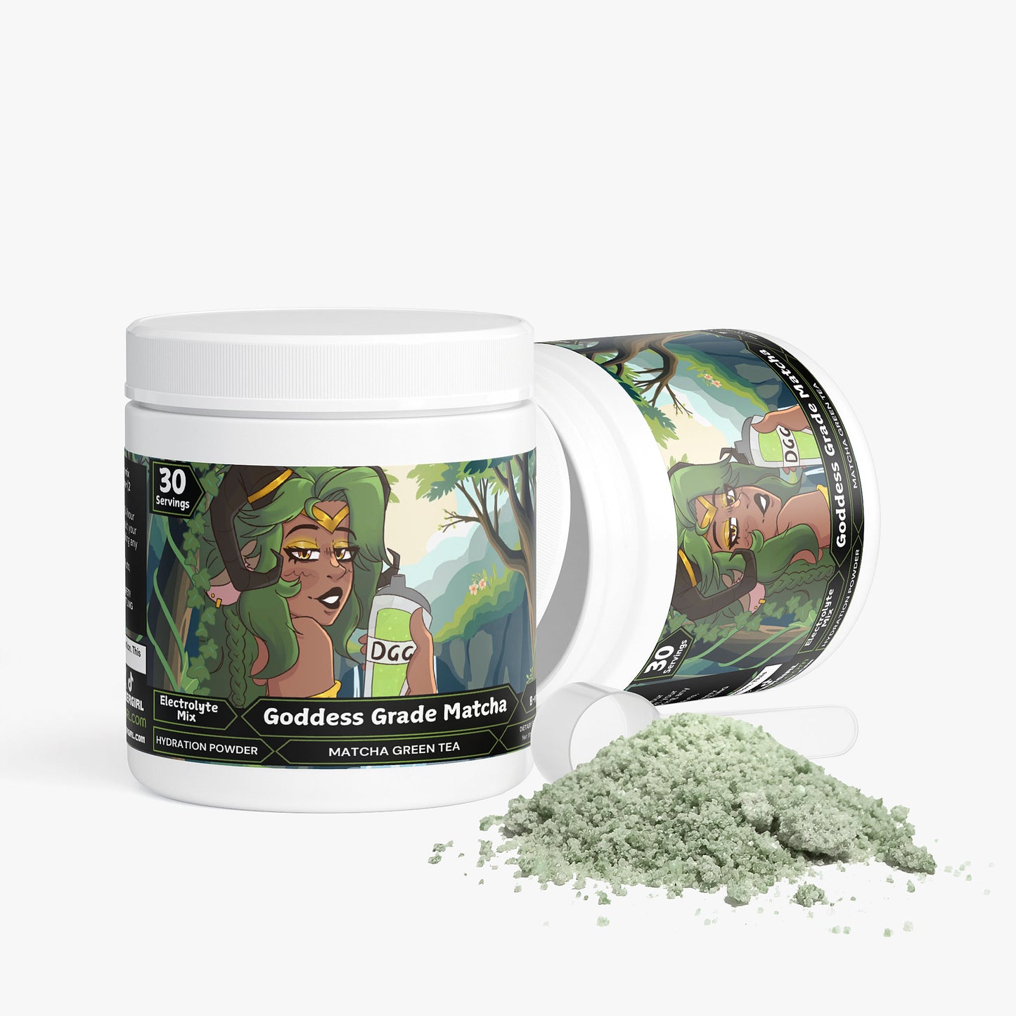 AvaleaAudio - Goddess Grade Matcha Hydration Powder (Matcha Green Tea)