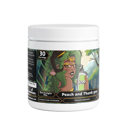 AvaleaAudio - Peach and Thank you Hydration Powder (Peach Mango)