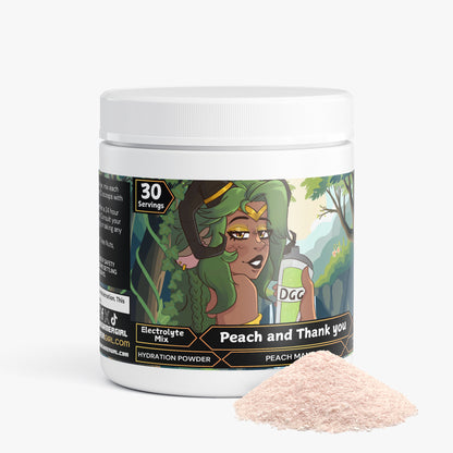 AvaleaAudio - Peach and Thank you Hydration Powder (Peach Mango)
