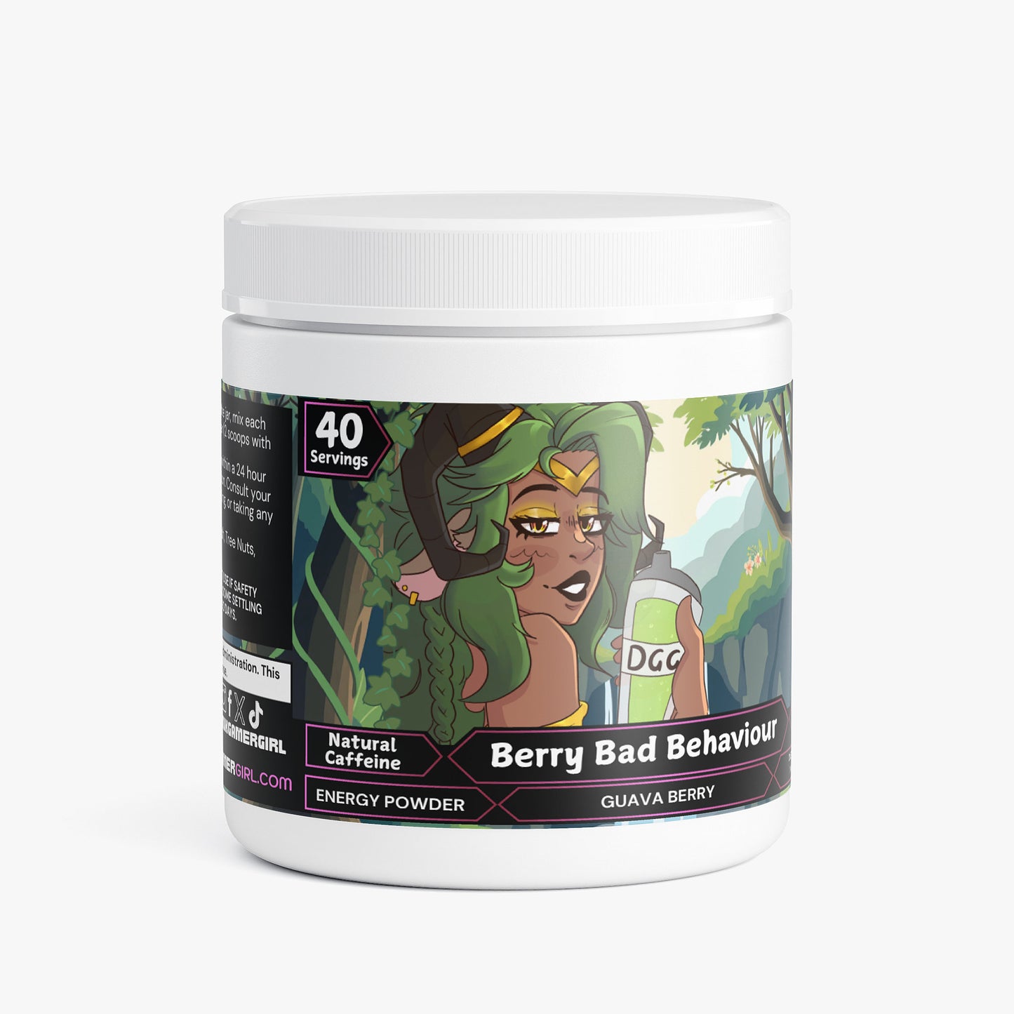 AvaleaAudio - Berry Bad Behaviour Energy Powder (Guava Berry)