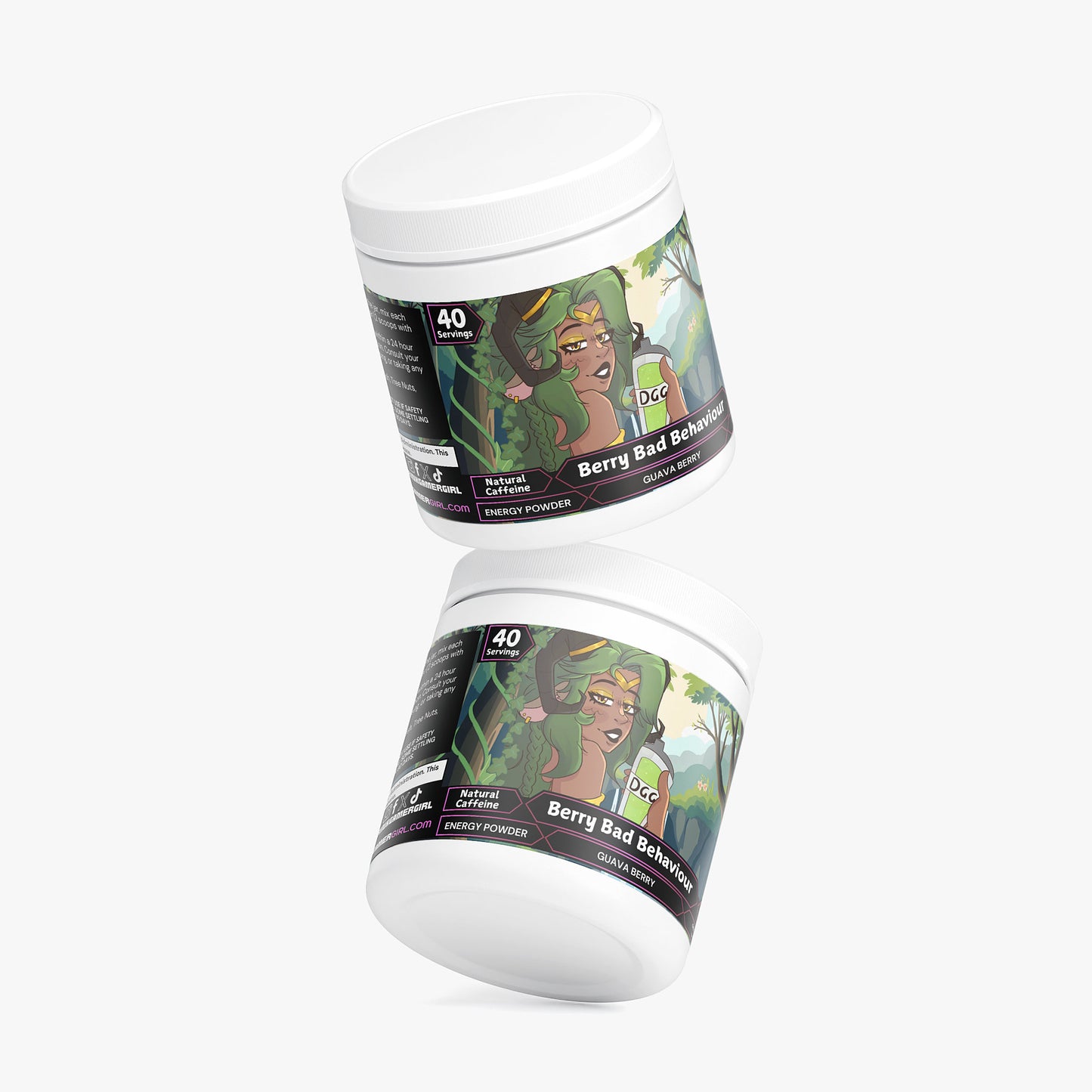 AvaleaAudio - Berry Bad Behaviour Energy Powder (Guava Berry)