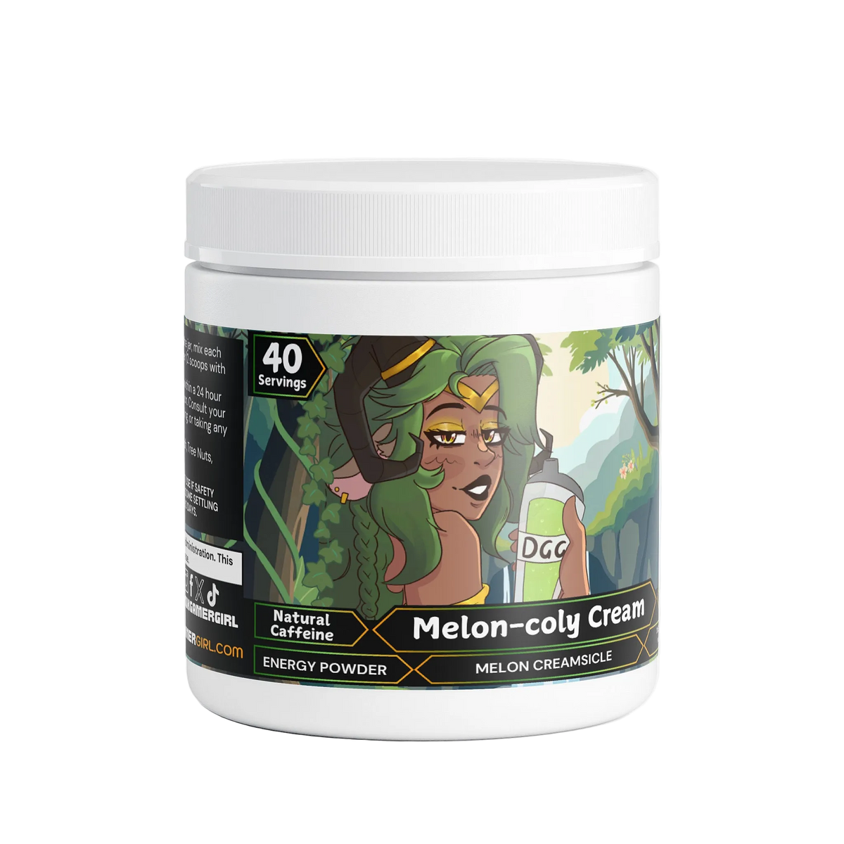 AvaleaAudio - Melon-coly Cream Energy Powder (Melon Creamsicle)