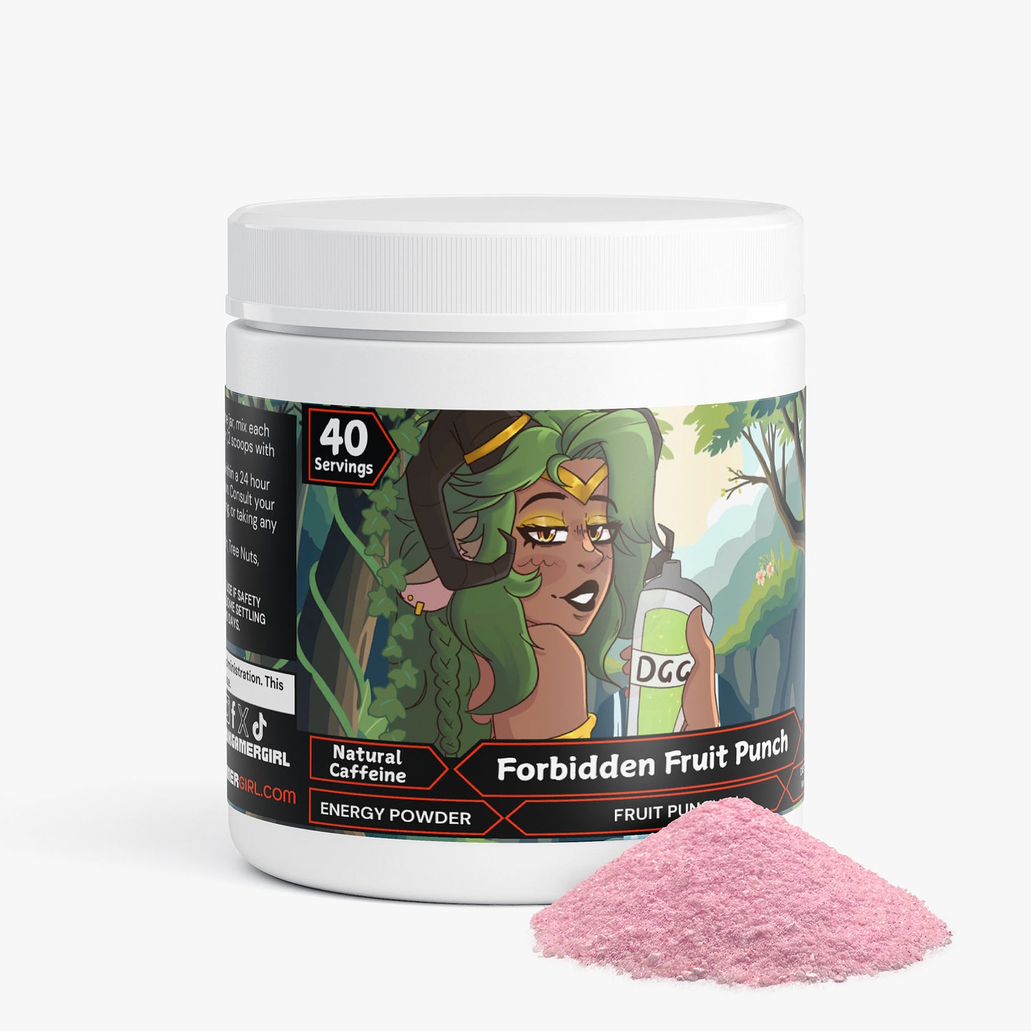 AvaleaAudio - Forbidden Fruit Punch Energy Powder (Fruit Punch)