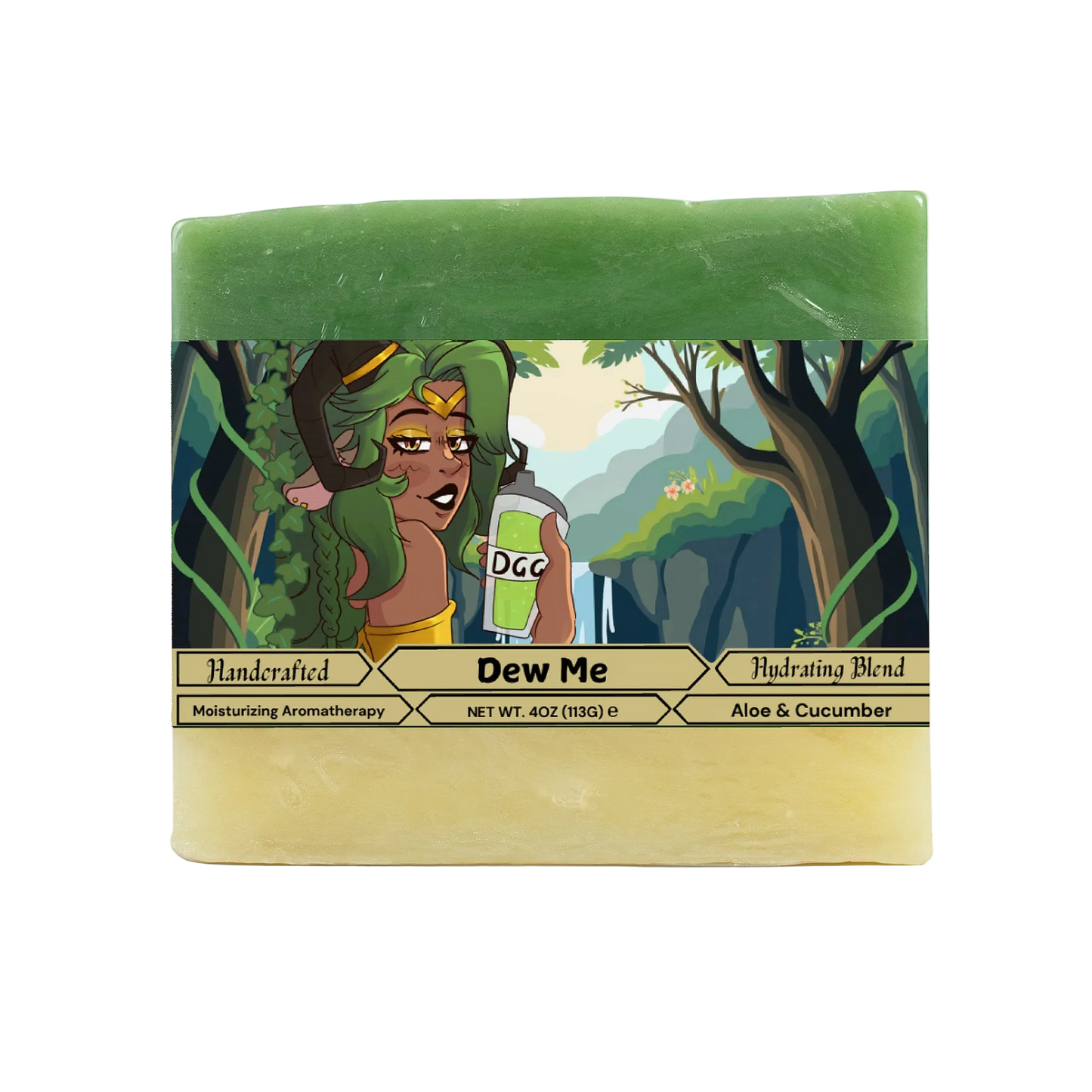 AvaleaAudio - Dew Me Aloe & Cool Cucumber Soap