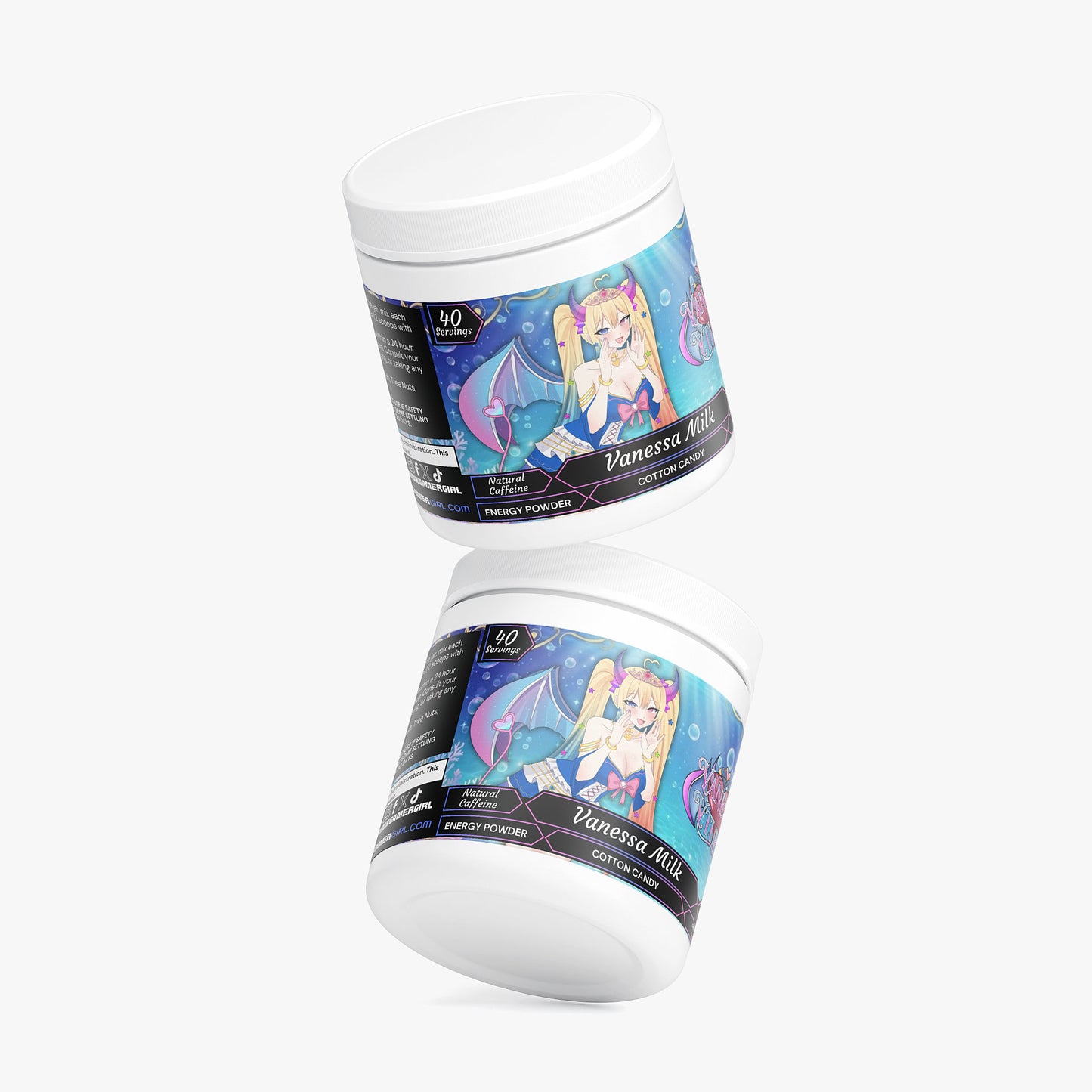 Vanessa VTuber - Vanessa Milk Energy Powder (Cotton Candy)