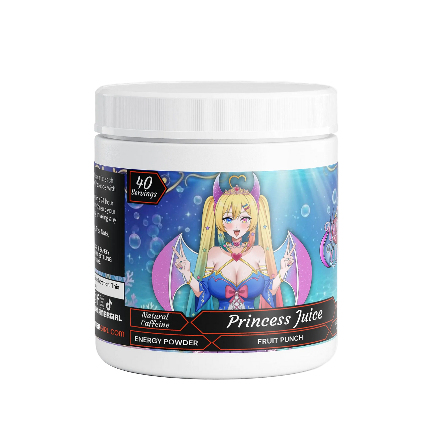 Vanessa VTuber - Princess Juice Energy Powder (Fruit Punch)