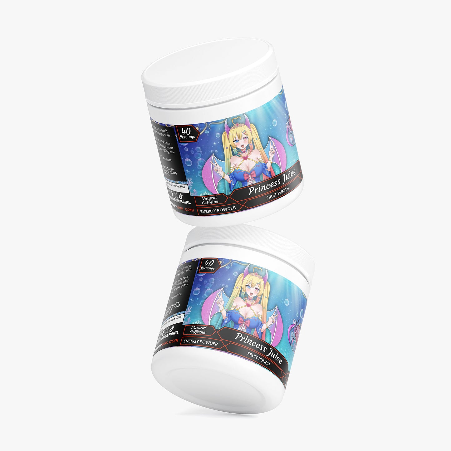Vanessa VTuber - Princess Juice Energy Powder (Fruit Punch)
