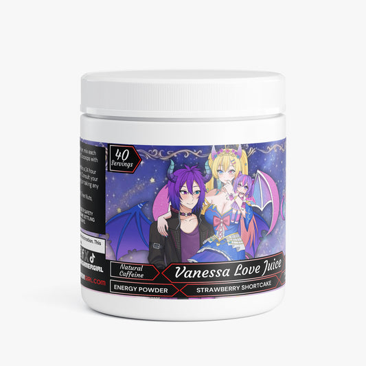 Vanessa VTuber - Vanessa Love Juice Energy Powder (Strawberry Shortcake)