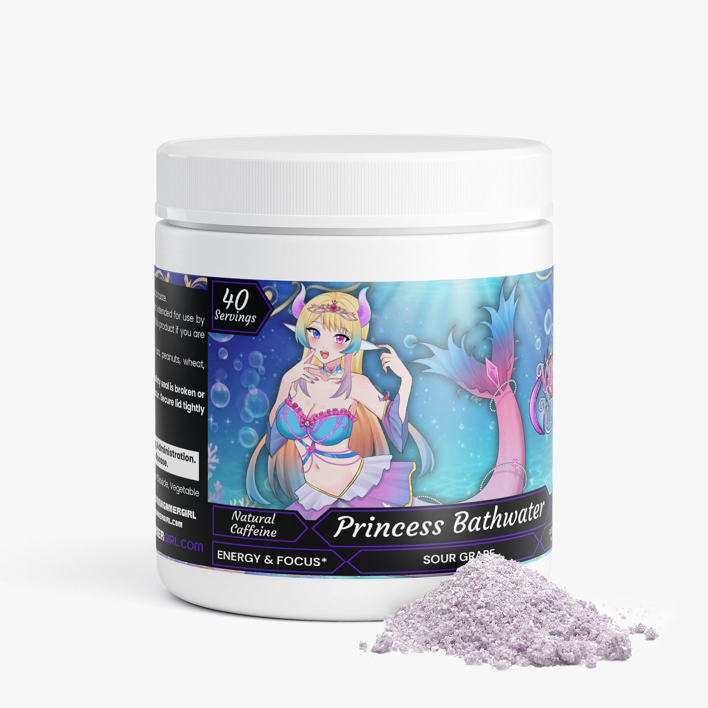 Vanessa VTuber - Princess Bathwater Focus Powder (Sour Grape)
