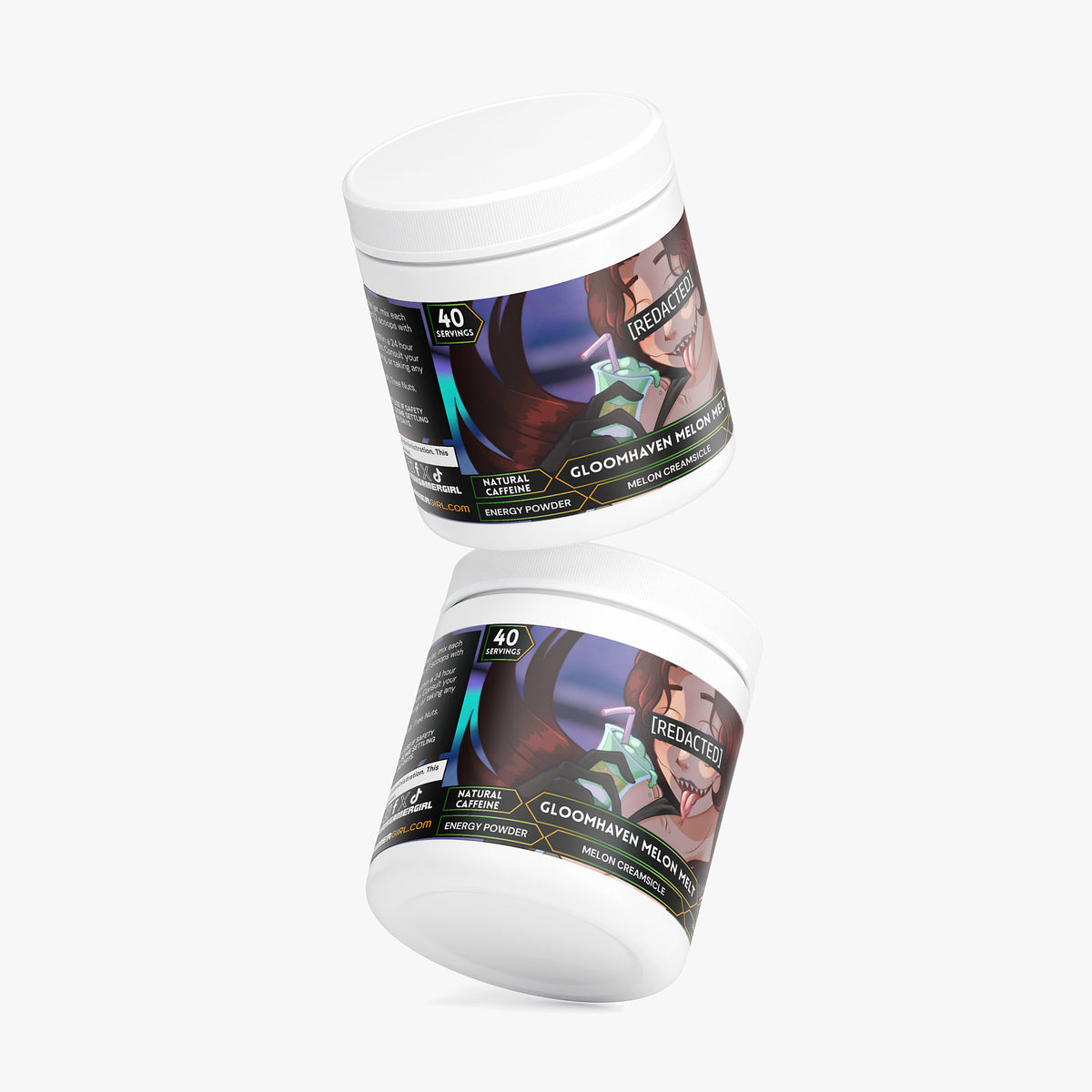 DollRatVT - Gloomhaven Melon Melt Energy Powder (Melon Creamsicle)