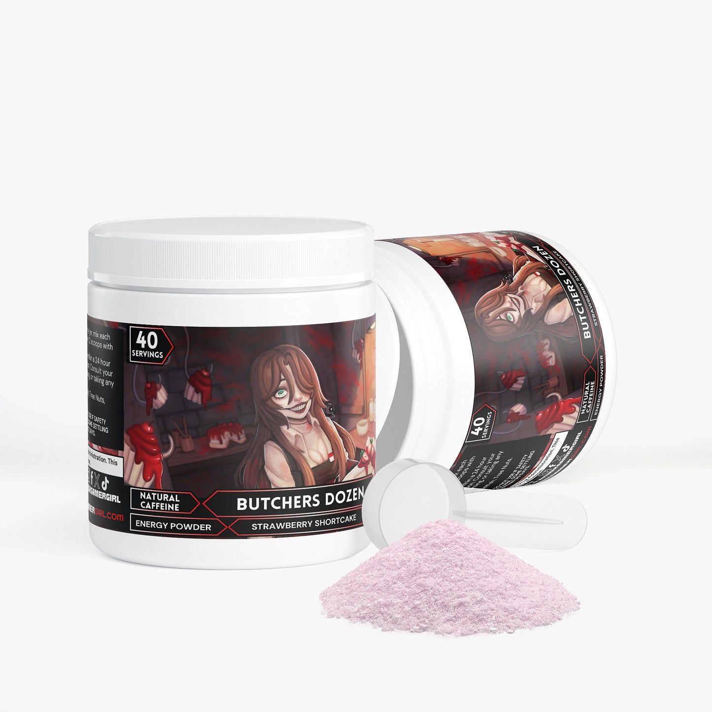 DollRatVT - Butchers Dozen Energy Powder (Strawberry Shortcake)