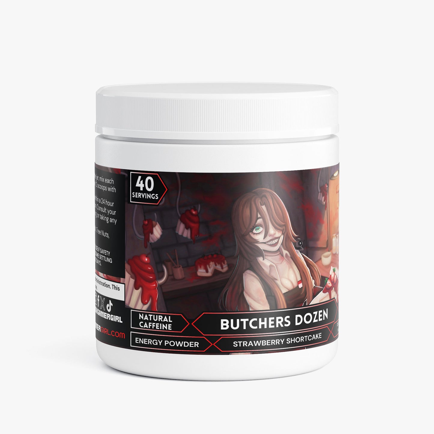 DollRatVT - Butchers Dozen Energy Powder (Strawberry Shortcake)