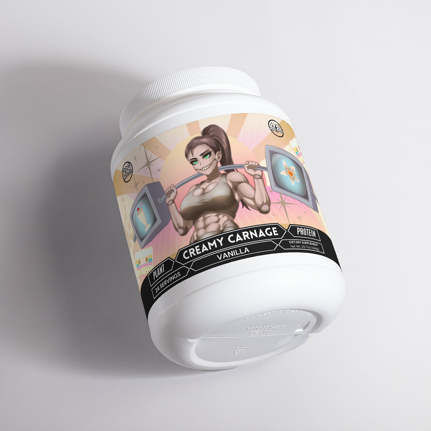 DollRatVT - Creamy Carnage Plant Protein (Vanilla)