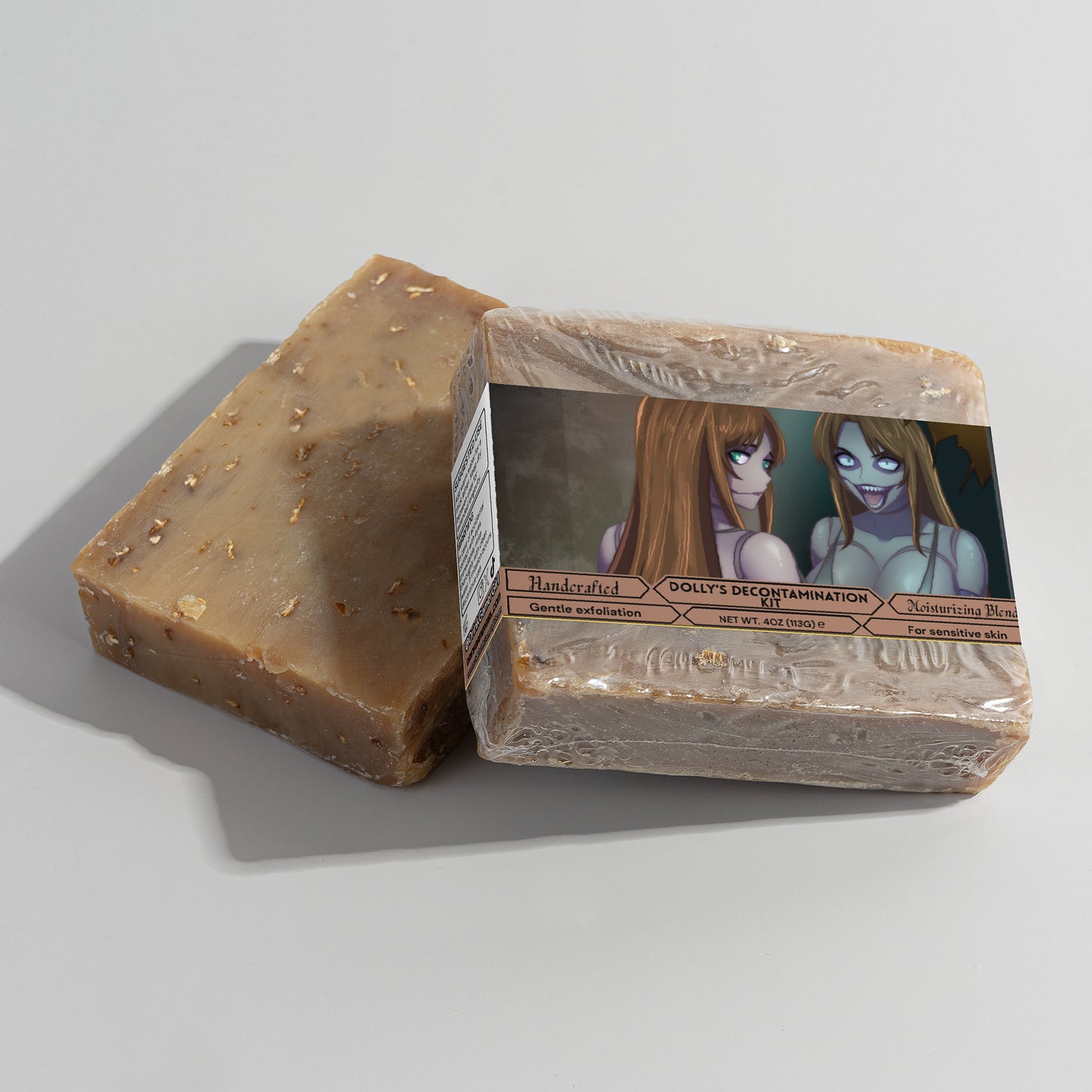 DollRatVT - Dolly's Decontamination Kit Oat Milk Honey Soap