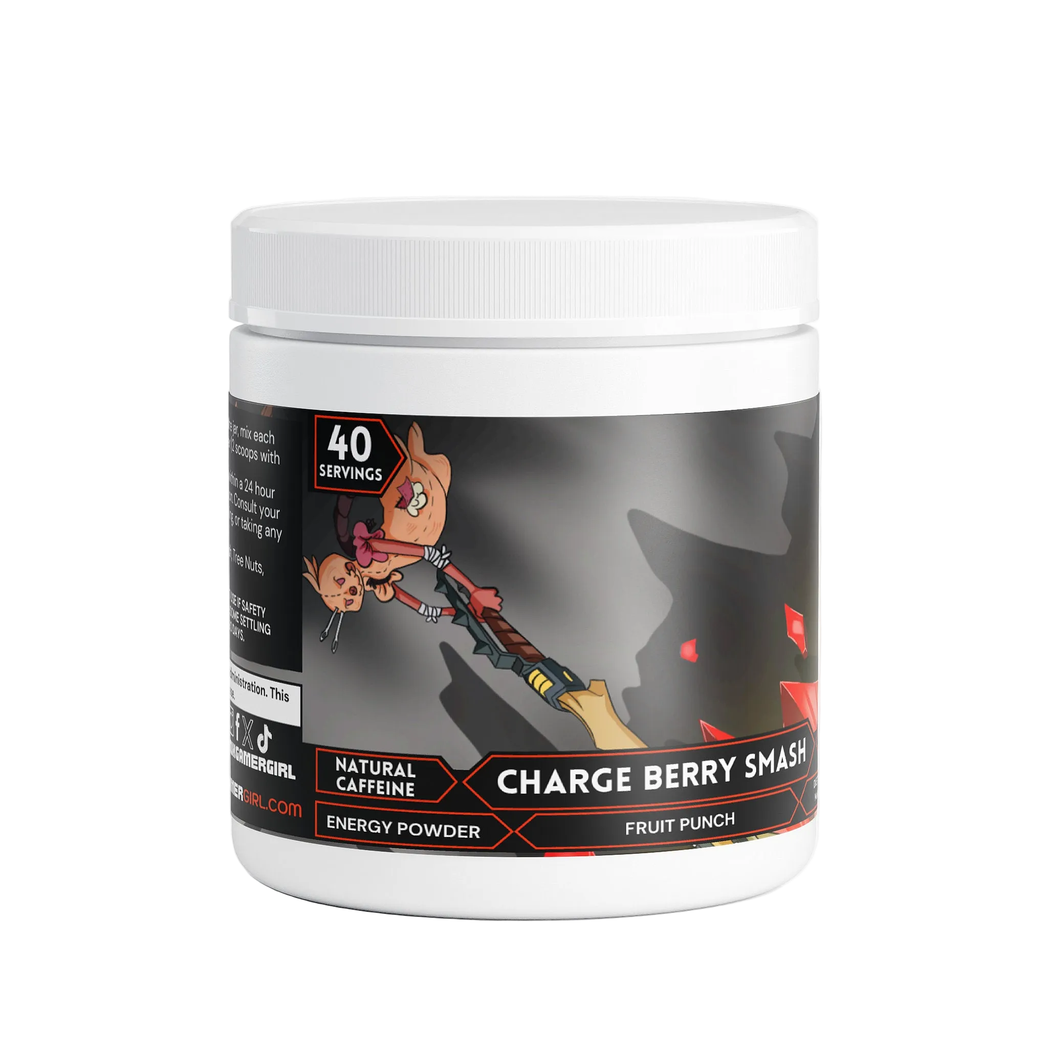 Durp Reflex - Charge Berry Smash Energy Powder (Fruit Punch) – Drink ...