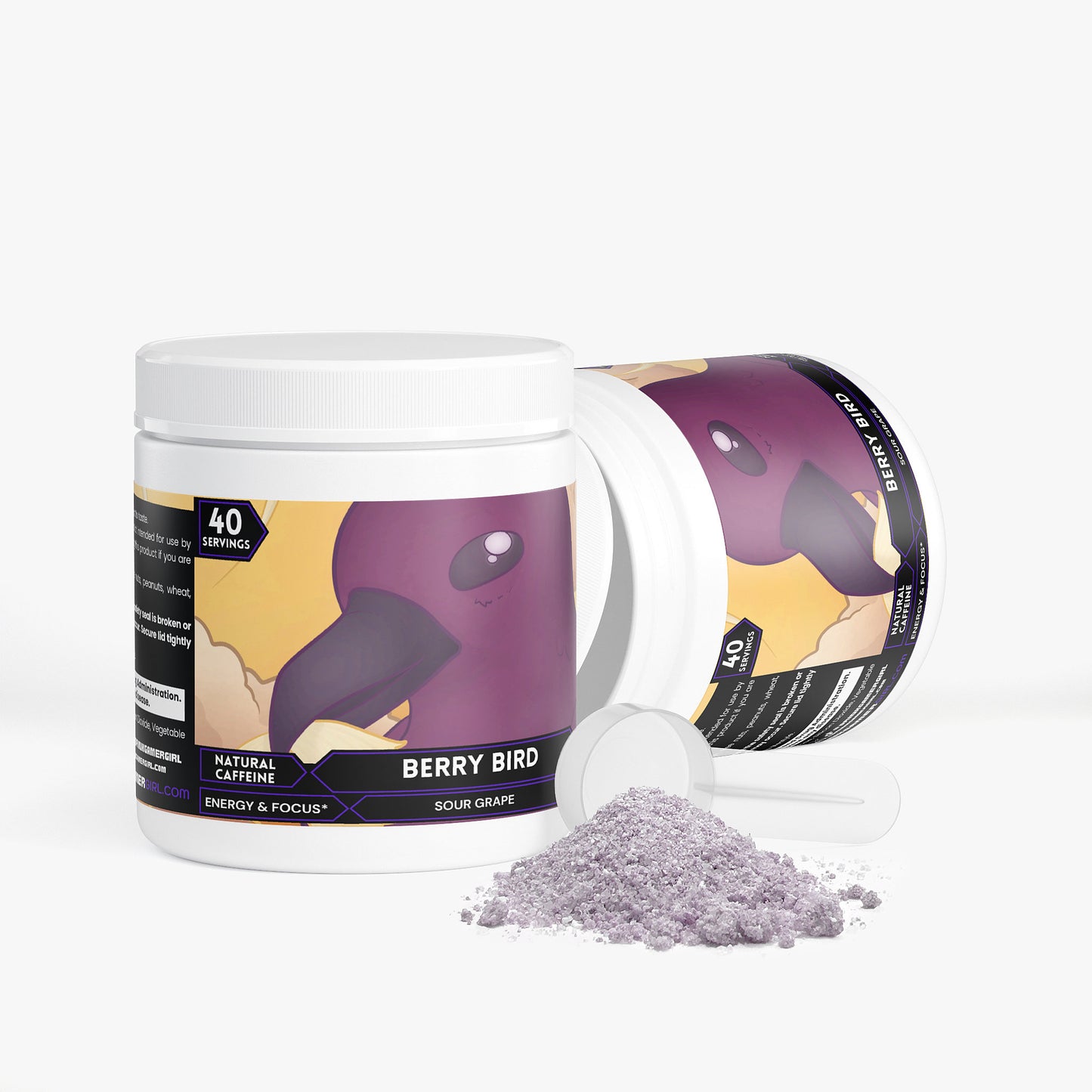 Durp Reflex - Berry Bird Focus Powder (Sour Grape)