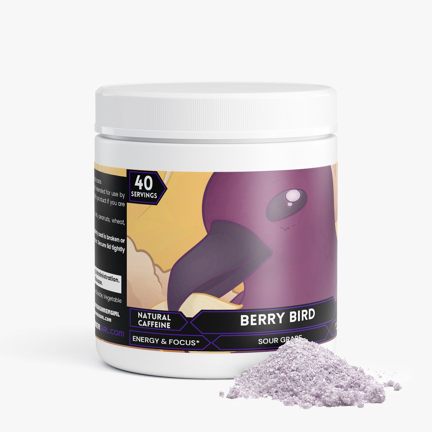 Durp Reflex - Berry Bird Focus Powder (Sour Grape)
