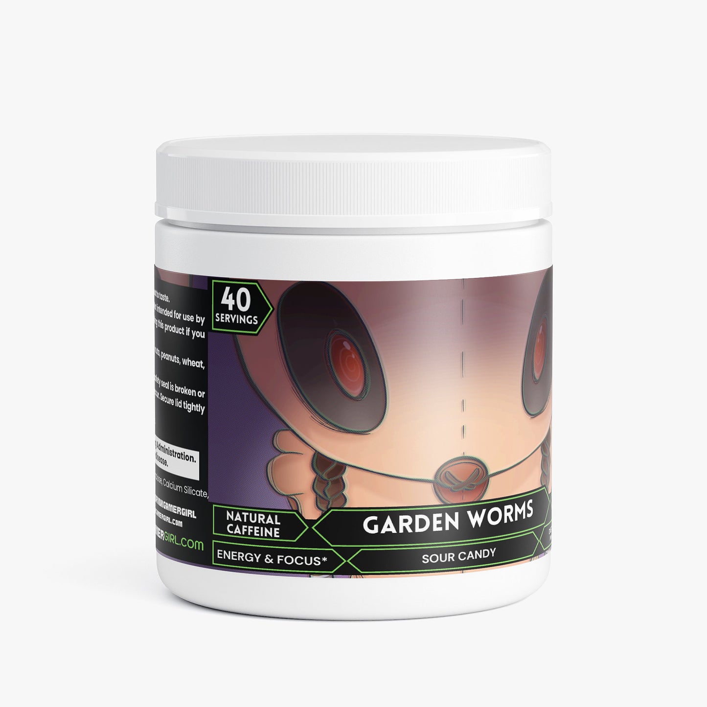 Durp Reflex - Garden Worms Focus Powder (Sour Candy)