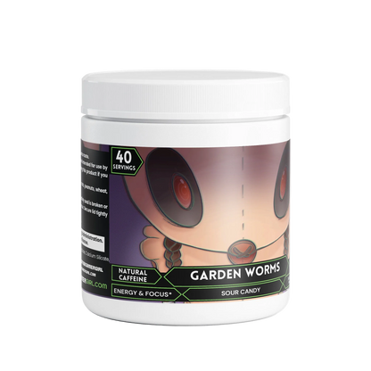 Durp Reflex - Garden Worms Focus Powder (Sour Candy)