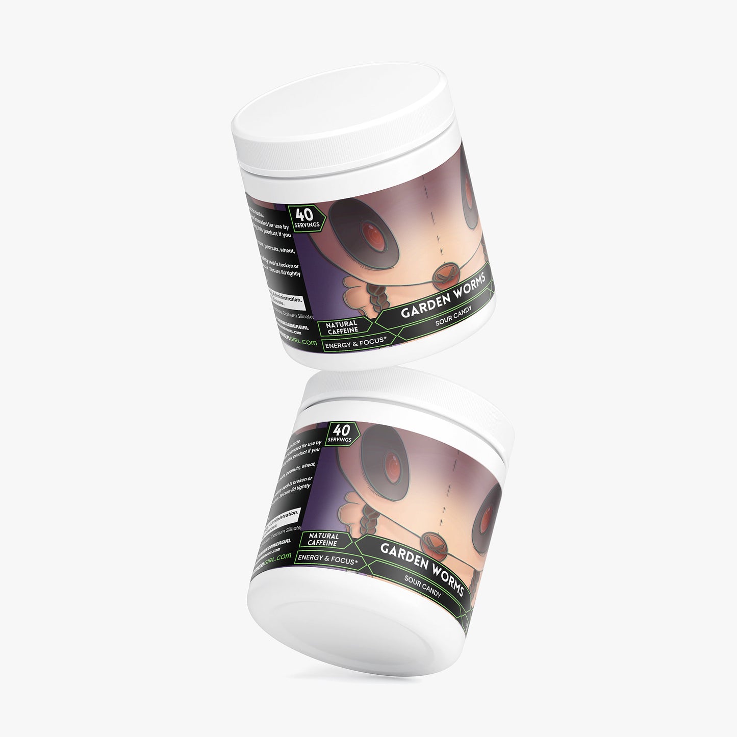 Durp Reflex - Garden Worms Focus Powder (Sour Candy)